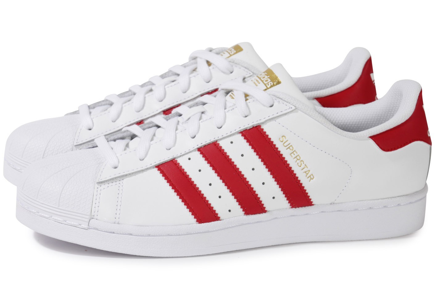 Adidas Superstar Femme Rouge